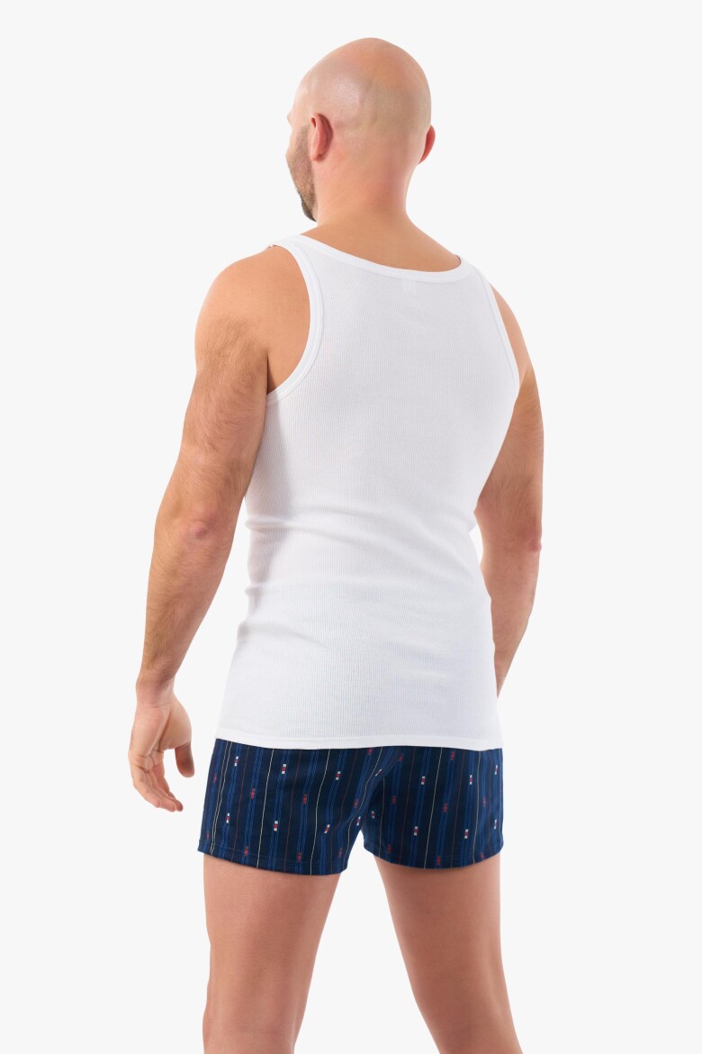 Achselhemd weiß Größe 6
