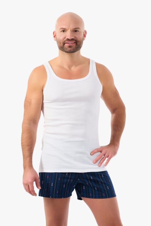 Achselhemd weiß Größe 6