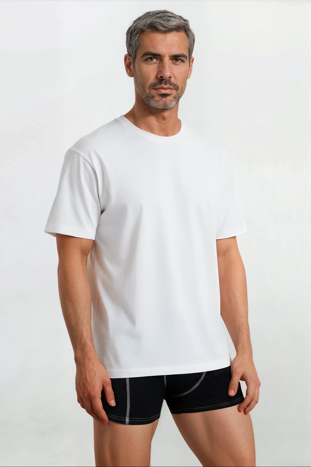 Herren T-Shirt Doppelpack weiß