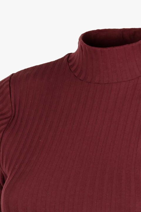 Damen-Blazershirt bordeaux