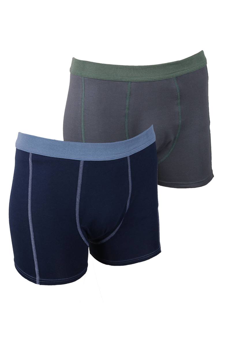 Herren-Pant 2er Pack marine & grau