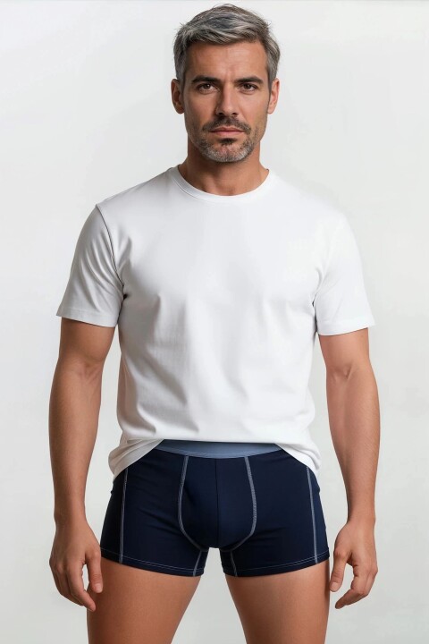 Herren-Pant 2er Pack marine & grau
