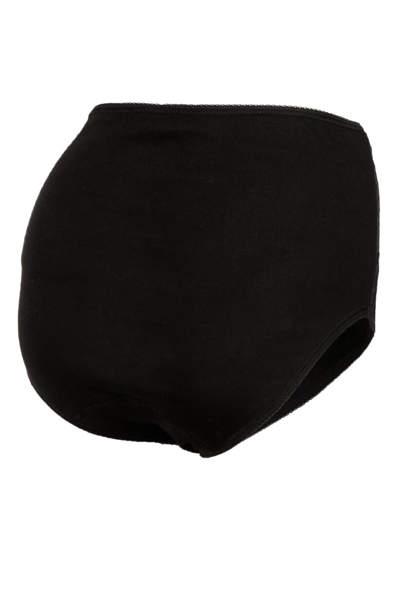 Slip mit breiter Spitze schwarz