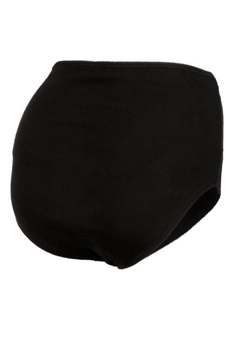 Slip mit breiter Spitze schwarz