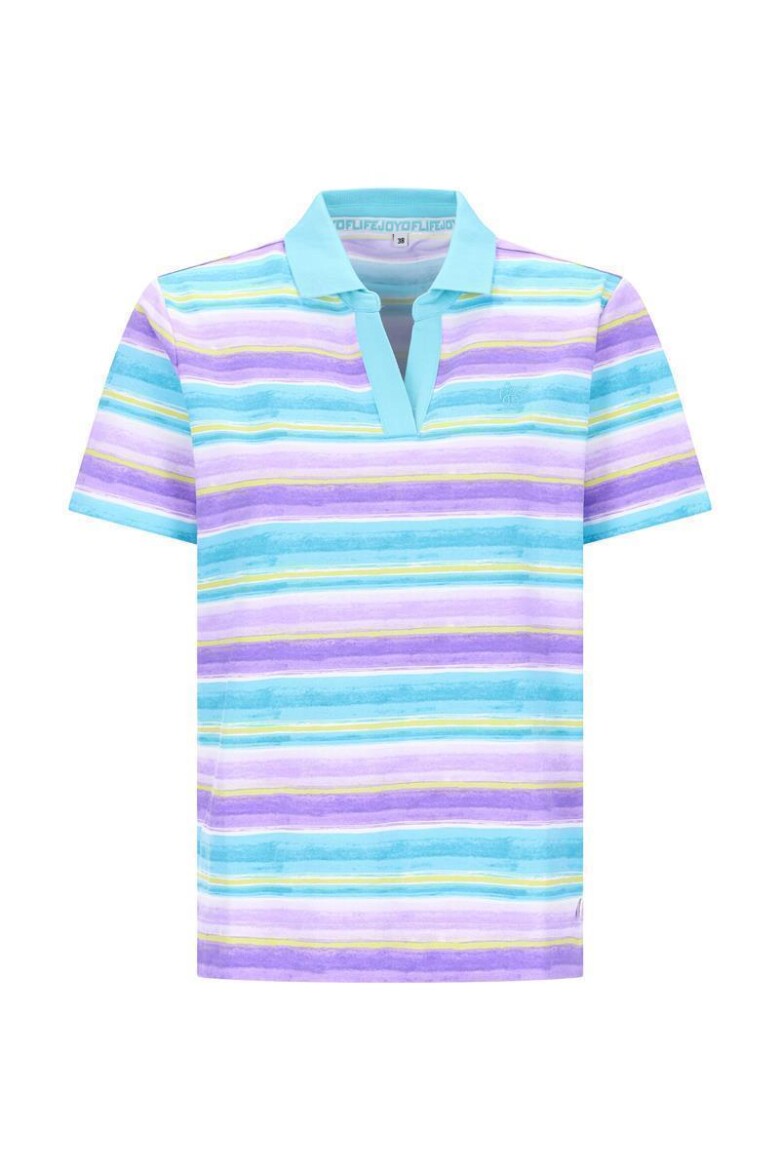 Damen Poloshirt mit Kragen