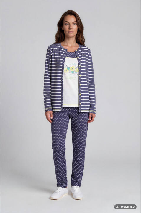 Damen Homewear Set 3-teilig