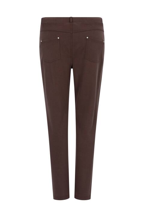 Damen Hose Five-pocket trüffelbraun