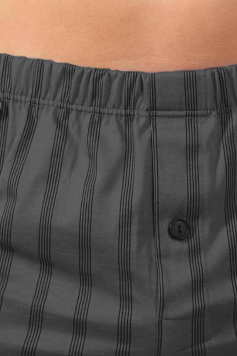 Boxershorts grau-gestreift